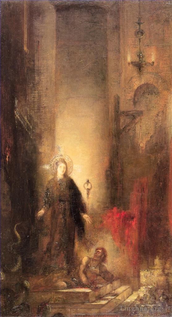 Gustave Moreau Ölgemälde - St. Margaret