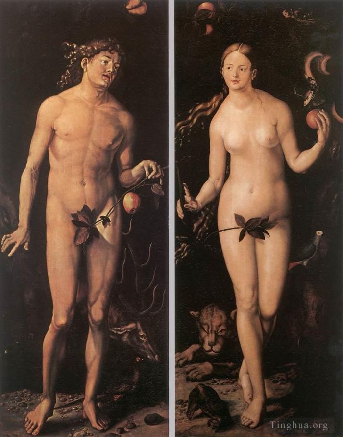 Hans Baldung Grien Ölgemälde - Adam und Eva