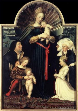 Hans Holbein the Younger Werk - Darmstädter Madonna Hans Holbein der Jüngere