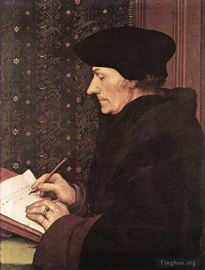 Hans Holbein the Younger Ölgemälde - Erasmus