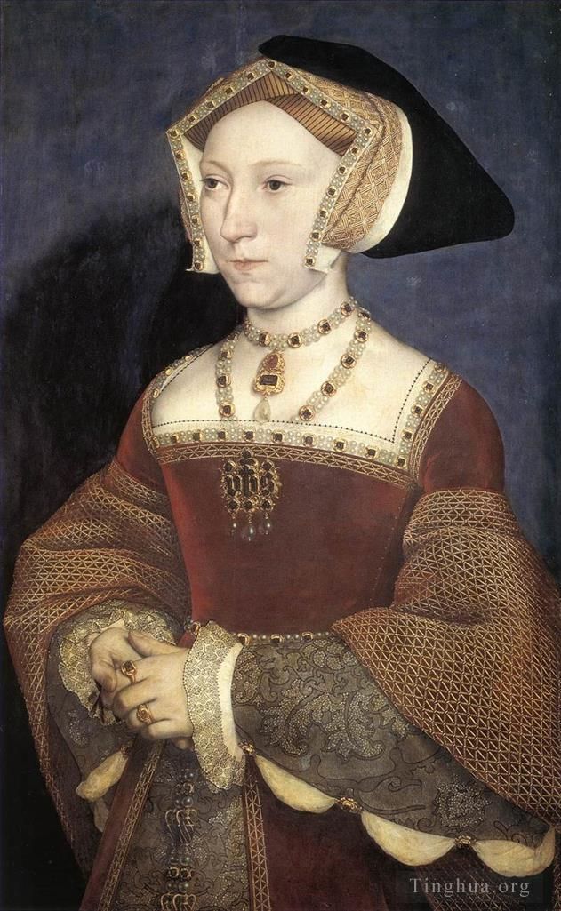 Hans Holbein the Younger Ölgemälde - Jane Seymour Königin von England