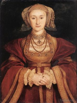 Hans Holbein the Younger Werk - Porträt der Anna von Kleve