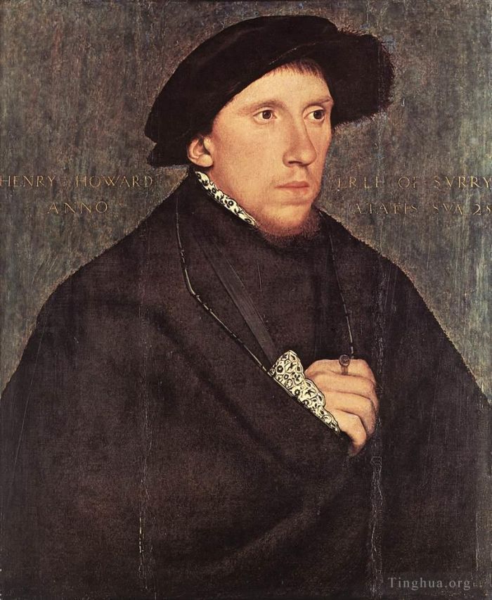 Hans Holbein the Younger Ölgemälde - Porträt von Henry Howard, dem Grafen von Surrey