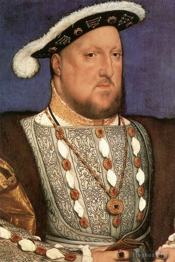 Hans Holbein the Younger Ölgemälde - Porträt von Heinrich VIII. 2