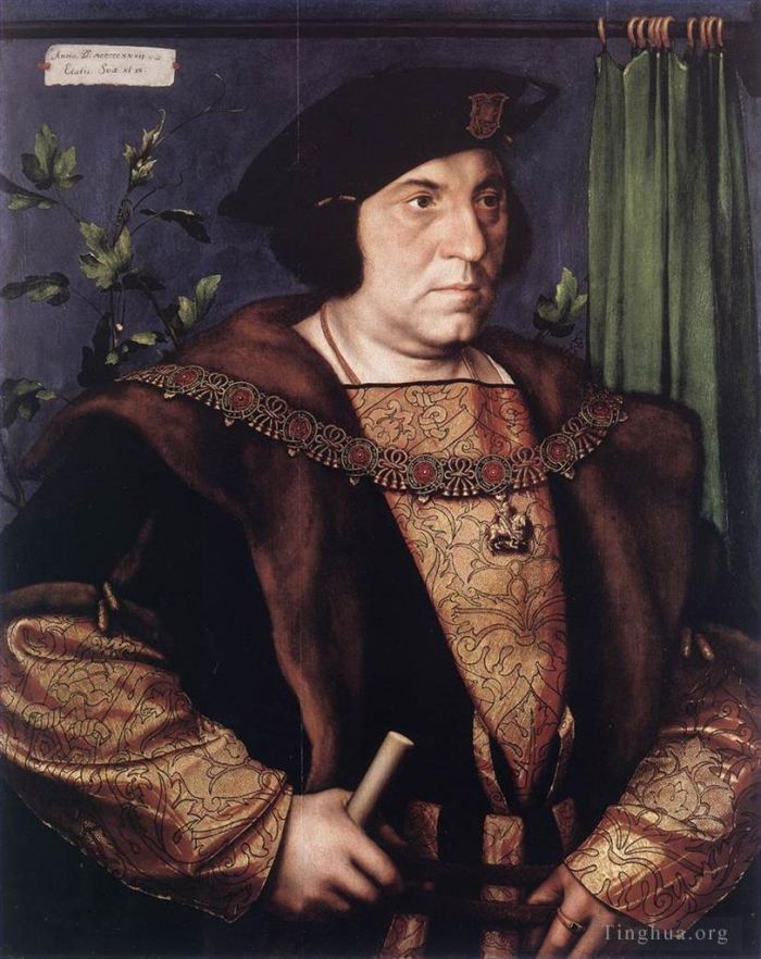 Hans Holbein the Younger Ölgemälde - Porträt von Sir Henry Guildford
