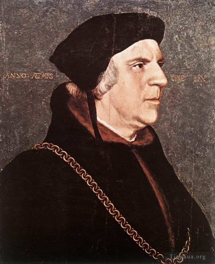 Hans Holbein the Younger Ölgemälde - Porträt von Sir William Butts