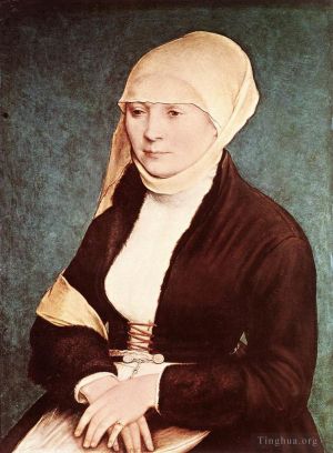 Hans Holbein the Younger Werk - Porträt der Frau des Künstlers