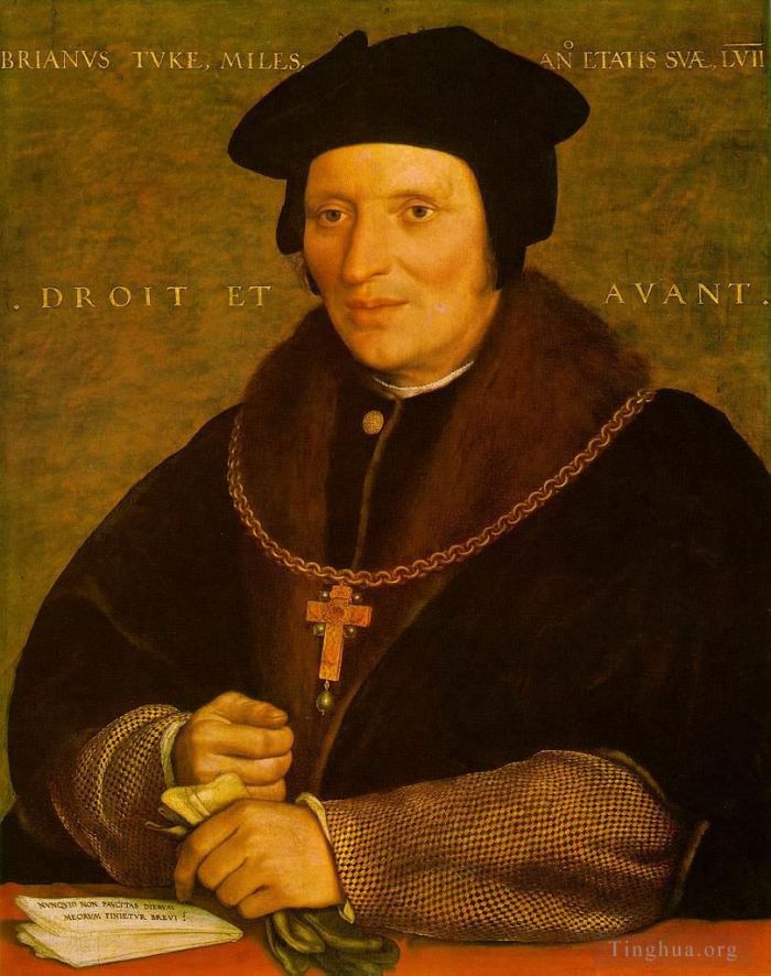 Hans Holbein the Younger Ölgemälde - Sir Brian Tuke