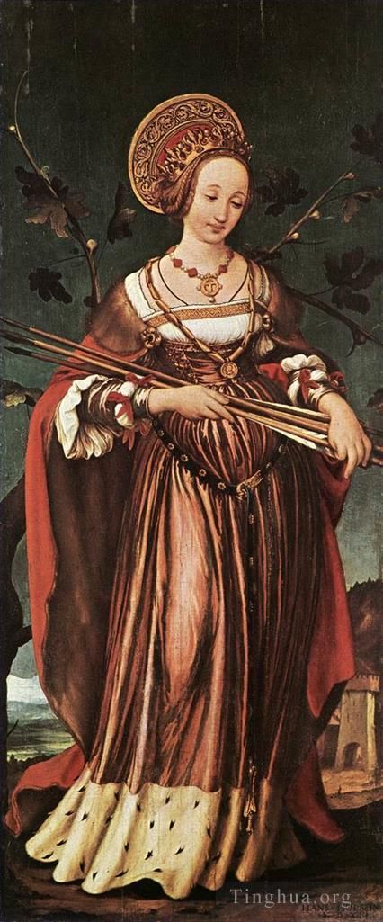 Hans Holbein the Younger Ölgemälde - St. Ursula