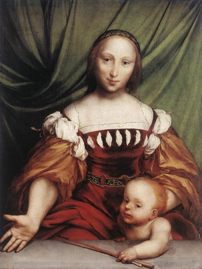 Hans Holbein the Younger Ölgemälde - Venus und Amor