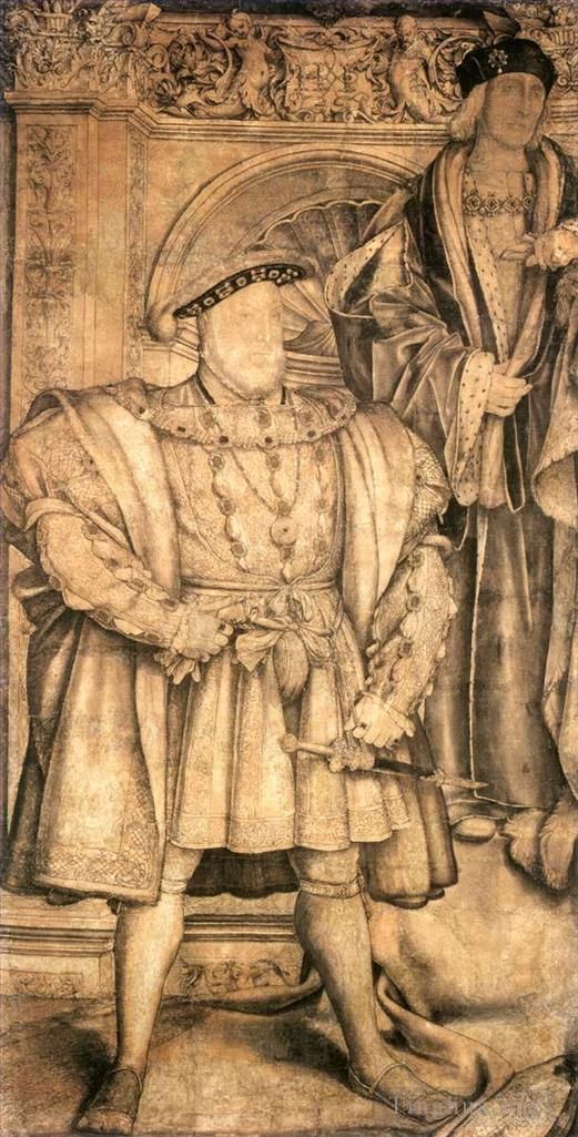 Hans Holbein the Younger Andere Malerei - Heinrich VIII. und Heinrich VII