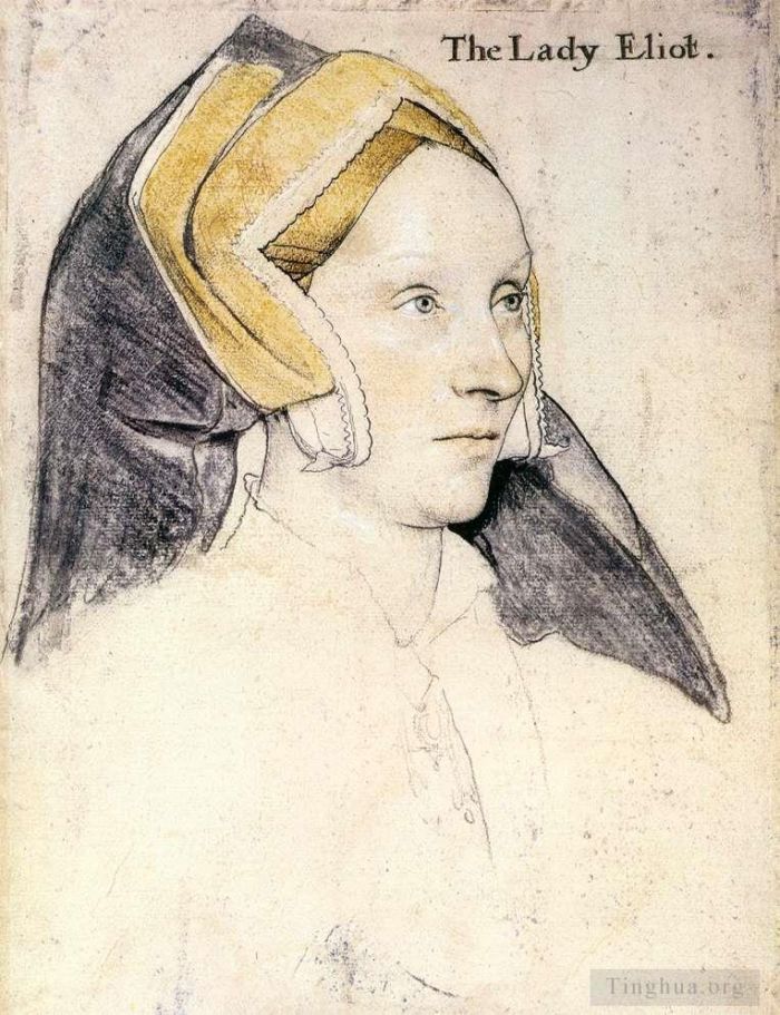 Hans Holbein the Younger Andere Malerei - Lady Elyot