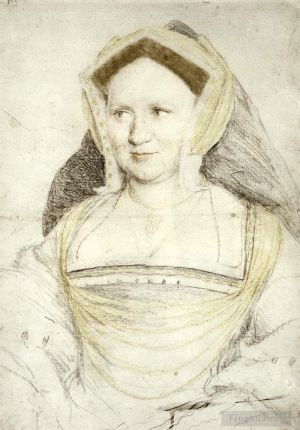 Hans Holbein the Younger Werk - Porträt von Lady Mary Guildford