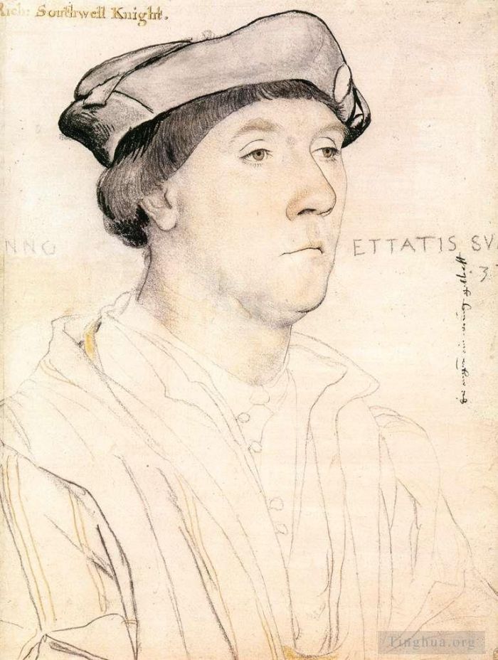 Hans Holbein the Younger Andere Malerei - Porträt von Sir Richard Southwell