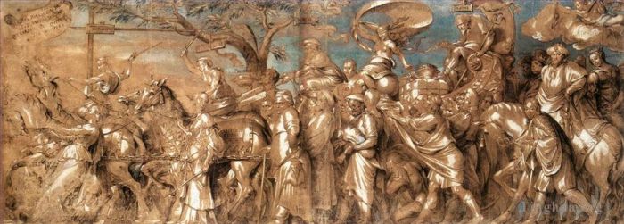 Hans Holbein the Younger Andere Malerei - Der Triumph des Reichtums
