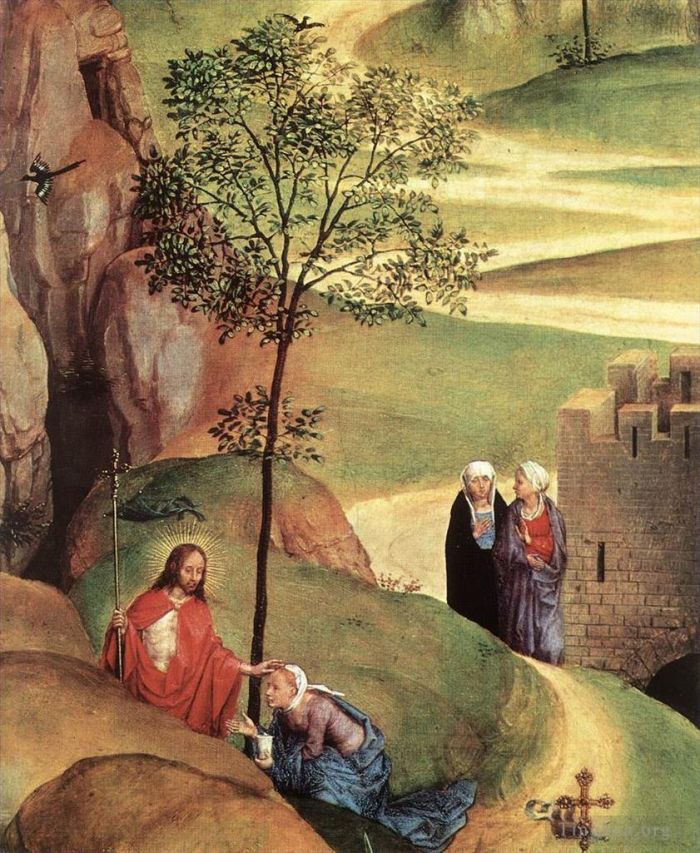 Hans Memling Ölgemälde - Advent und Triumph Christi 1480detail2