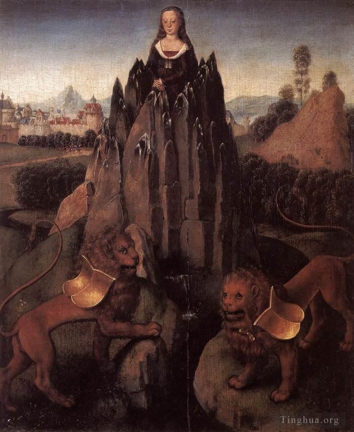 Hans Memling Ölgemälde - Allegorie mit einer Jungfrau 1479