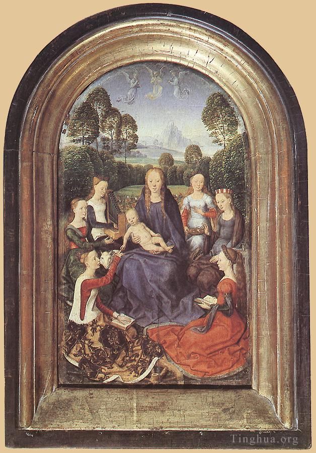 Hans Memling Ölgemälde - Diptychon von Jean de Cellier 1475I