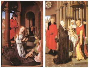 Hans Memling Werk - Flügel eines Triptychons 1470