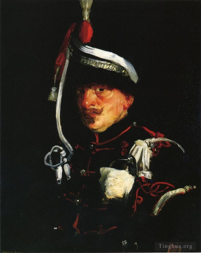Robert Henri Ölgemälde - Niederländischer Soldat
