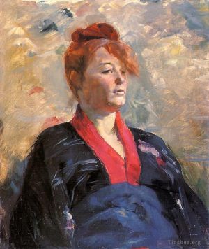 Henri de Toulouse-Lautrec Werk - Madame Lili Grenier