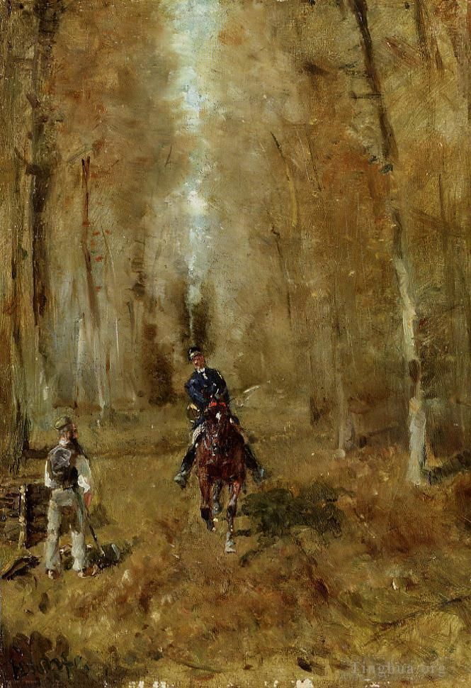 Henri de Toulouse-Lautrec Ölgemälde - Prick und Woodman 1882