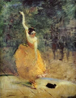 Henri de Toulouse-Lautrec Werk - Die spanische Tänzerin 1888