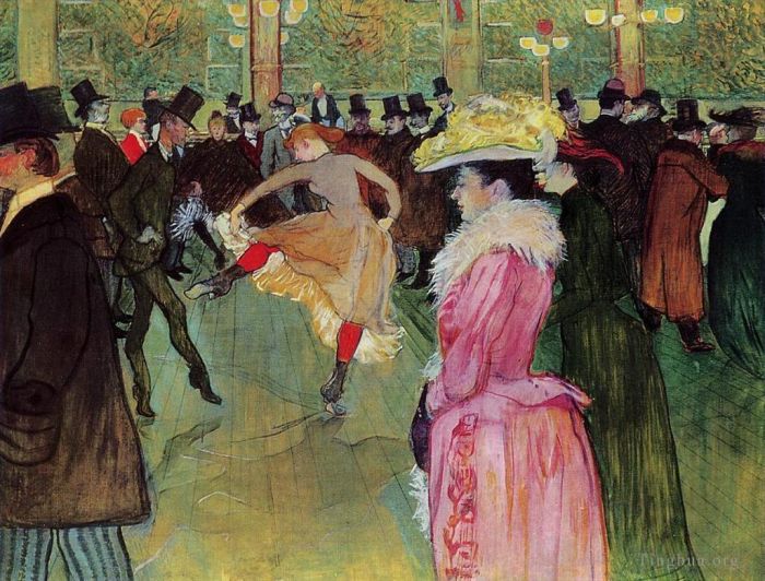Henri de Toulouse-Lautrec Andere Malerei - Tanzen Sie im Moulin Rouge