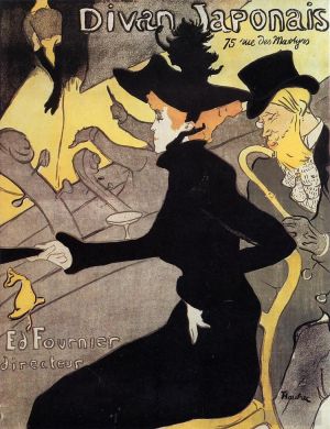 Henri de Toulouse-Lautrec Werk - Divan Japanisch
