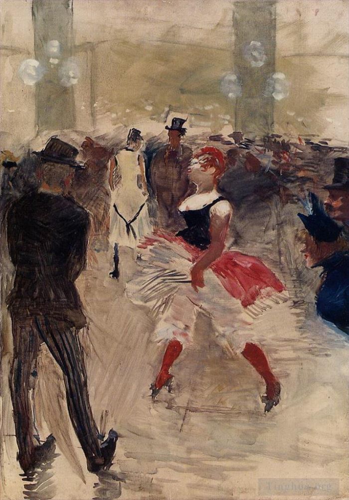 Henri de Toulouse-Lautrec Andere Malerei - Ein l'Élysée-Montmartre 1888