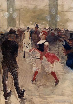 Henri de Toulouse-Lautrec Werk - Ein l'Élysée-Montmartre 1888