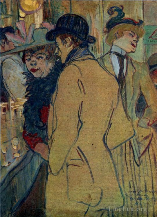 Henri de Toulouse-Lautrec Andere Malerei - Alfred la guigne 1894
