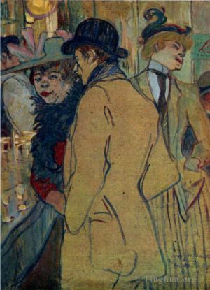 Henri de Toulouse-Lautrec Werk - Alfred la guigne 1894
