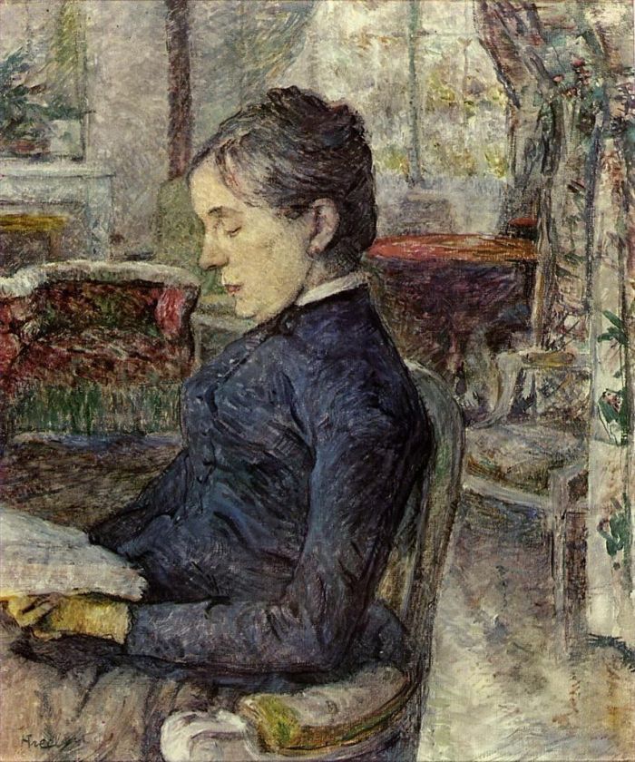 Henri de Toulouse-Lautrec Andere Malerei - Comtesse 1887