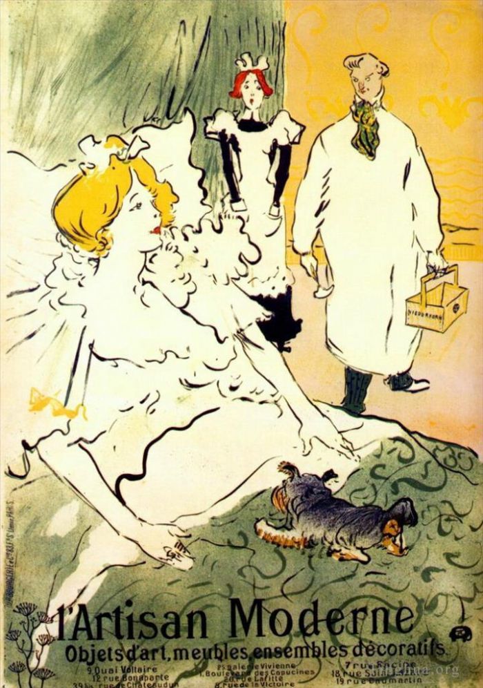Henri de Toulouse-Lautrec Andere Malerei - Handwerker modern