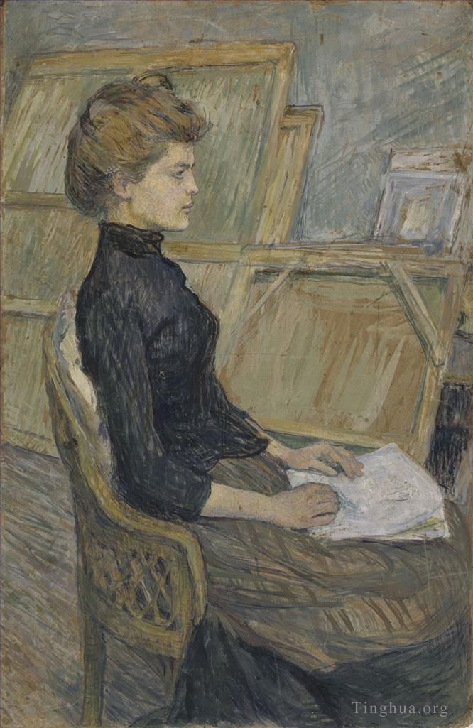 Henri de Toulouse-Lautrec Andere Malerei - Helene variiert 1889