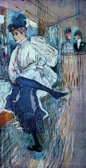 Henri de Toulouse-Lautrec Werk - Jane Avril tanzt 1891