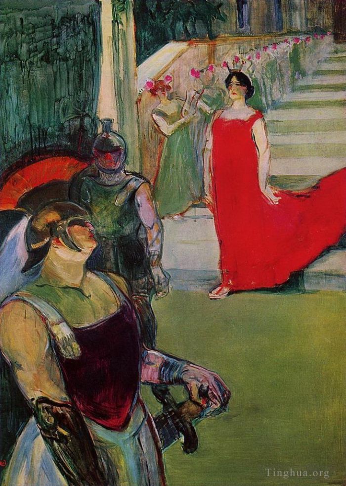 Henri de Toulouse-Lautrec Andere Malerei - Messaline 1901