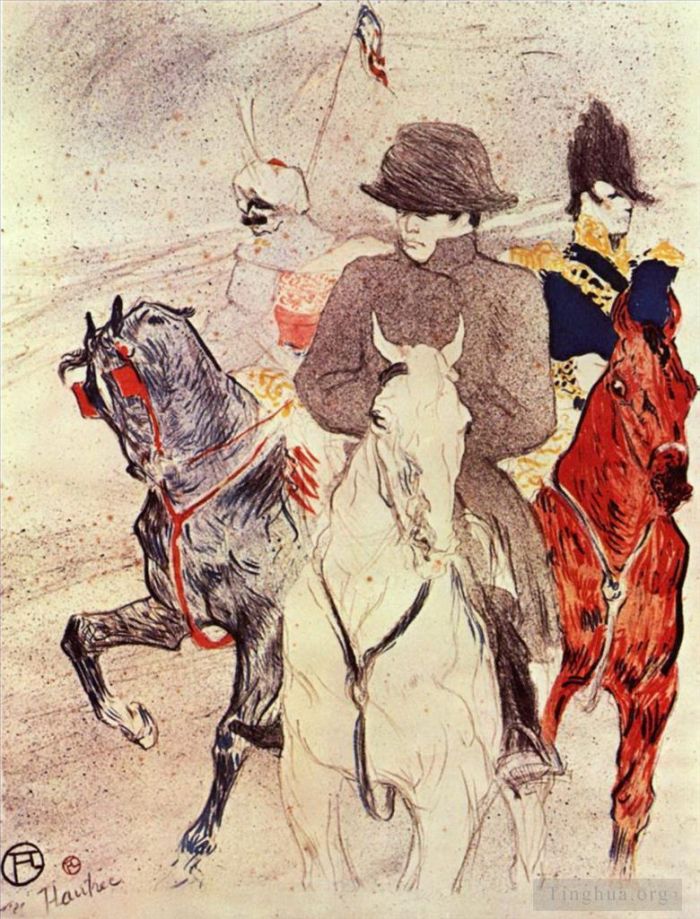Henri de Toulouse-Lautrec Andere Malerei - Napol im Jahr 1896
