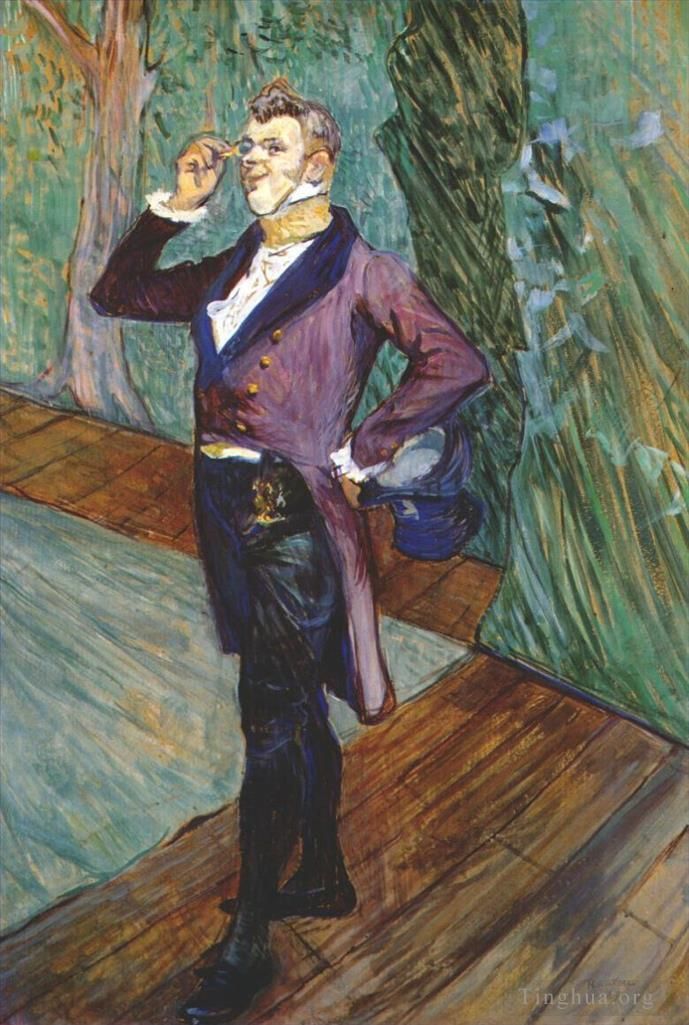Henri de Toulouse-Lautrec Andere Malerei - Der Schauspieler Henry Samary 1889