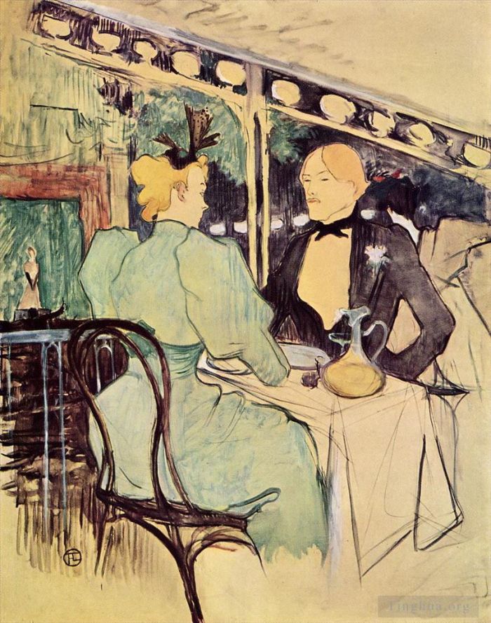 Henri de Toulouse-Lautrec Andere Malerei - Die Botschafter People Chics 1893
