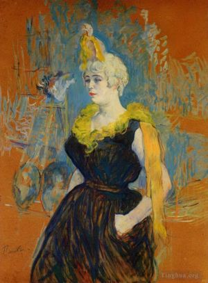 Henri de Toulouse-Lautrec Werk - Der Clown Cha u Kao 1895