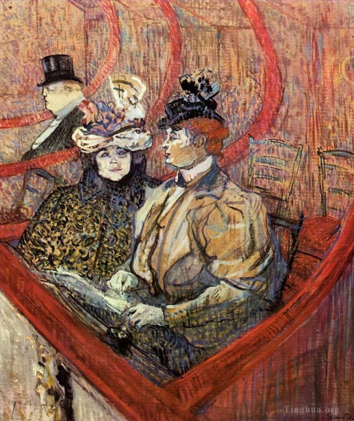 Henri de Toulouse-Lautrec Andere Malerei - Der große Rang 1897