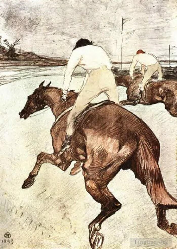 Henri de Toulouse-Lautrec Andere Malerei - Der Jockey 1899