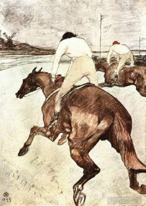 Henri de Toulouse-Lautrec Werk - Der Jockey 1899