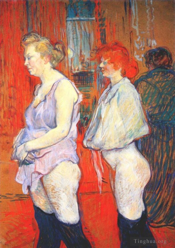 Henri de Toulouse-Lautrec Andere Malerei - Die ärztliche Untersuchung