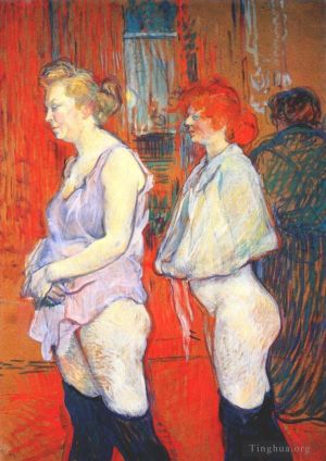 Henri de Toulouse-Lautrec Werk - Die ärztliche Untersuchung