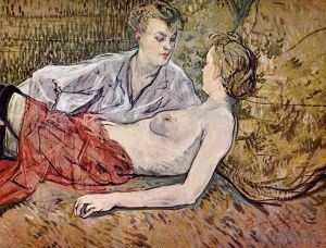 Henri de Toulouse-Lautrec Werk - Zwei Freunde 1891