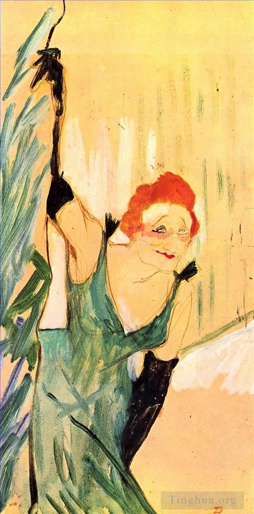 Henri de Toulouse-Lautrec Andere Malerei - Yvette Guilbert 1894