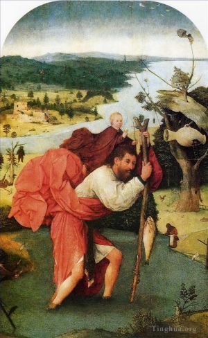 Hieronymus Bosch Werk - Heiliger Christophorus